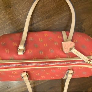 Dooney and Bork pink purse vintage in very good used condition